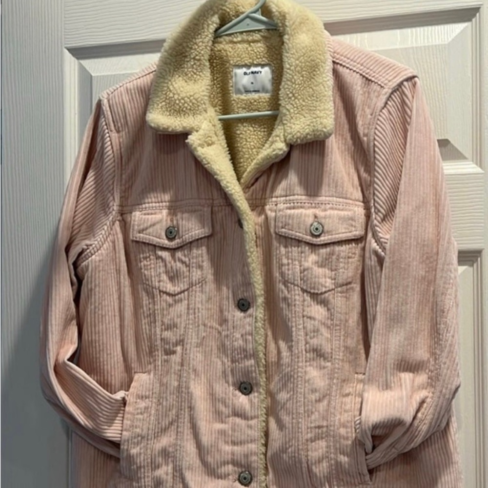 Old Navy Pink Corduroy Jacket